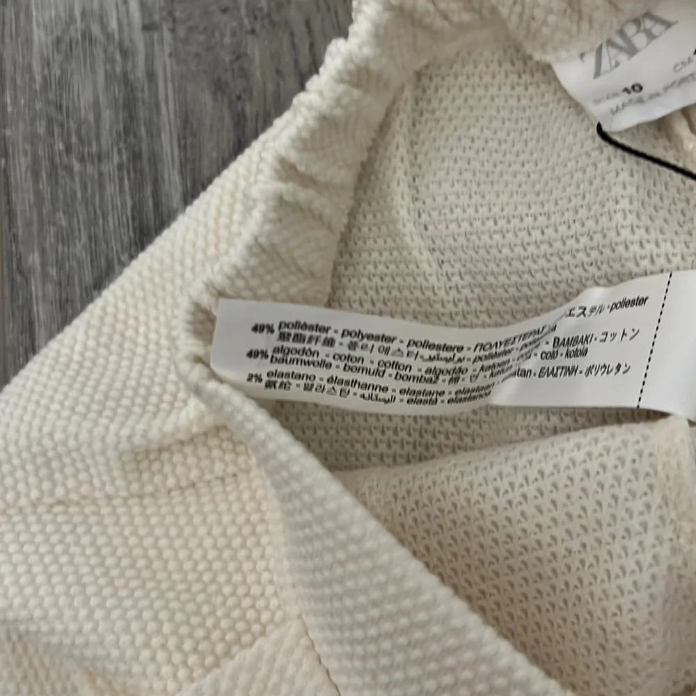 Zara Textured Weave Pants
